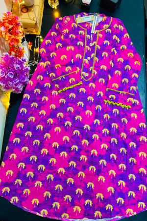 Fabric: Lawn  Style: Frock with Flare