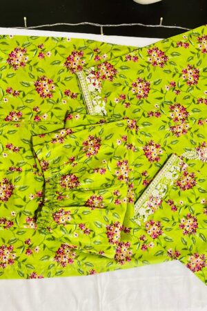 Waniya : Shirt Fabric: Lawn (Embroidered)